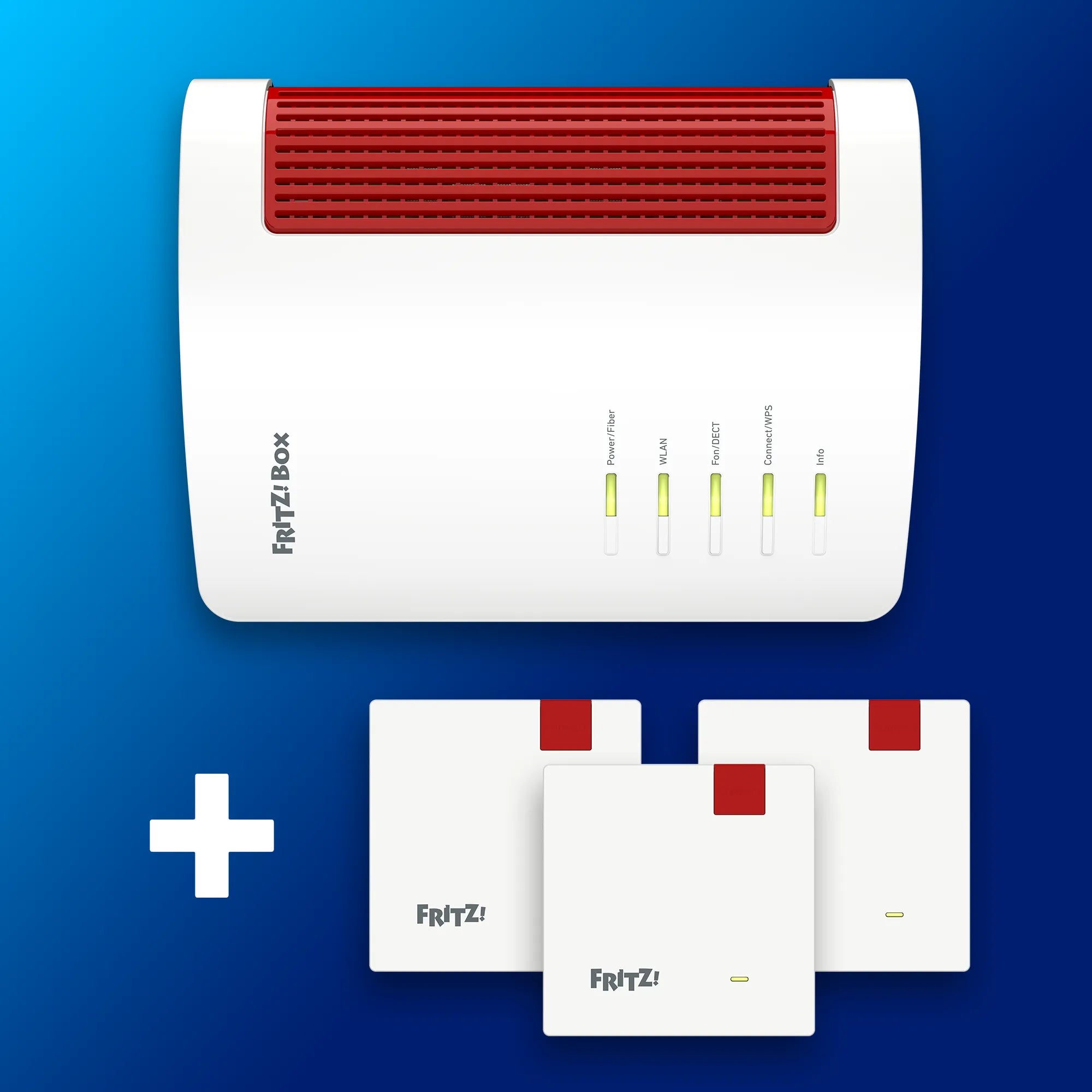 FRITZ! Wi-Fi 7 Fiber Mesh Bundle