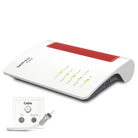 FRITZ!Box - freigestellt mit transparentem Hintergrund