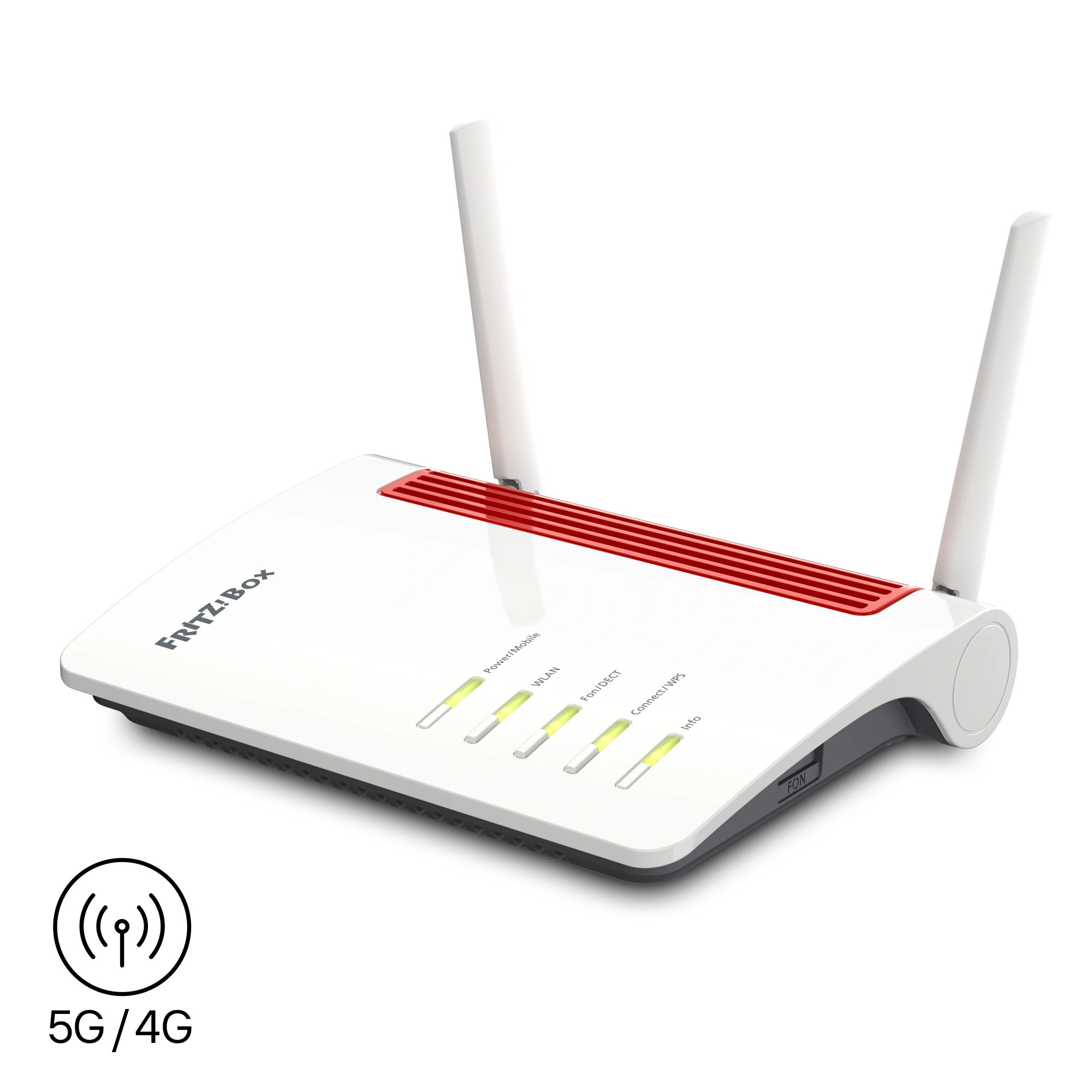FRITZ!Box - freigestellt mit transparentem Hintergrund