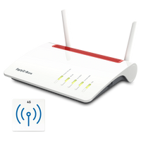 FRITZ!Box - freigestellt mit transparentem Hintergrund