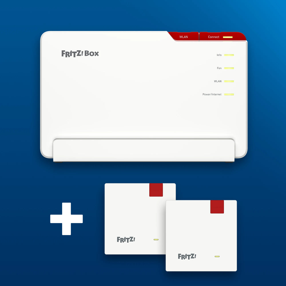 FRITZ! Wi-Fi 7 Fiber Pro Mesh Bundle