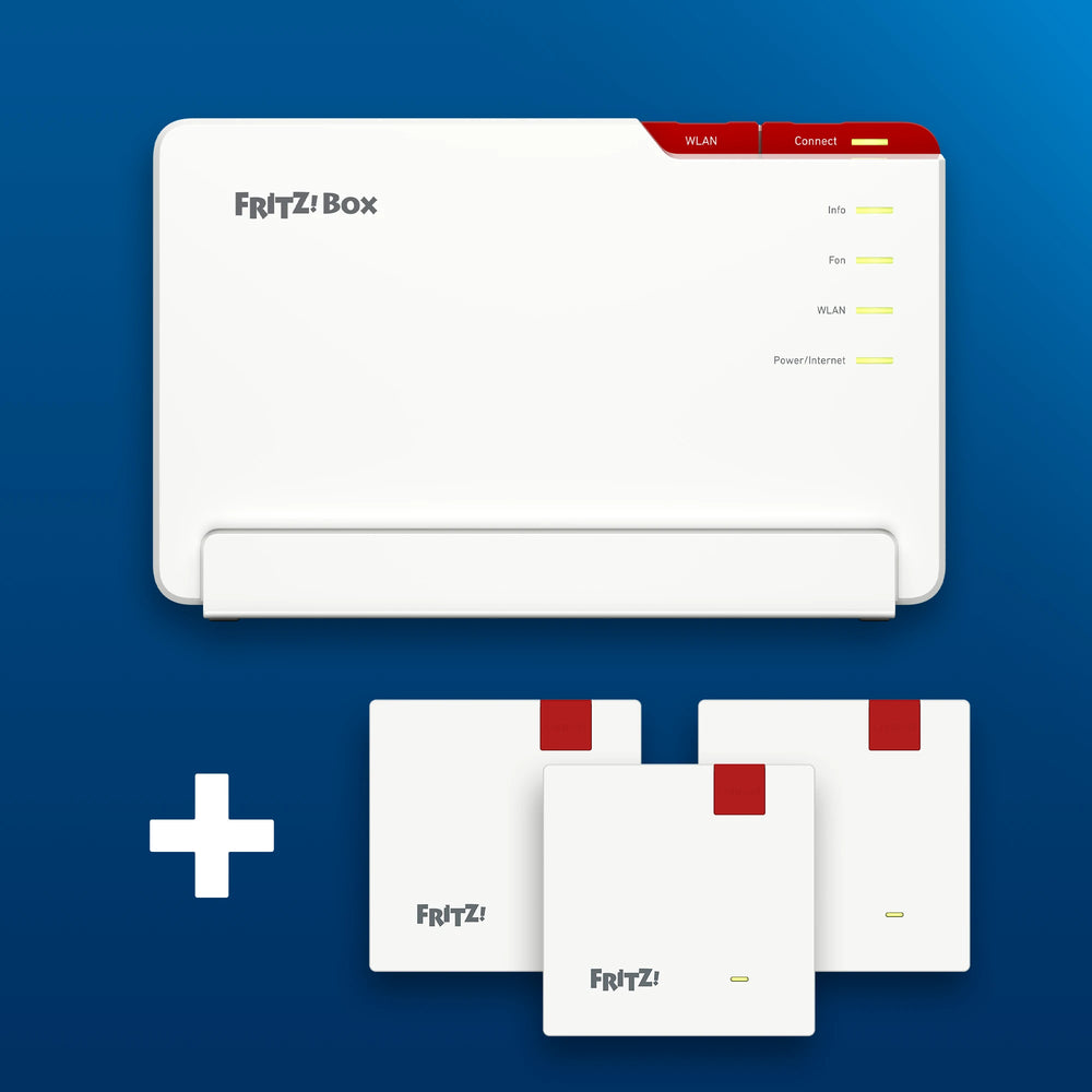 FRITZ! Wi-Fi 7 Fiber Pro Mesh Bundle