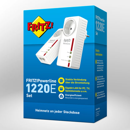 FRITZ!Powerline 1220 Set | Powerline | Jetzt kaufen!