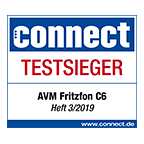 Das FRITZ!Fon C6 ist Testsieger mit der Note „sehr gut“ im großen Vergleichstest der Connect